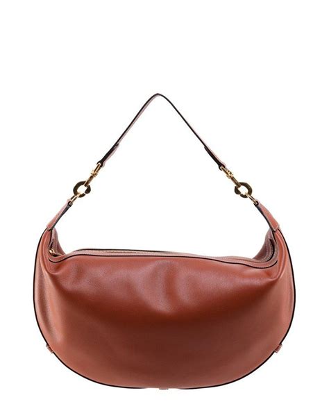 Celine Leandre Medium Shoulder Bag in Brown .